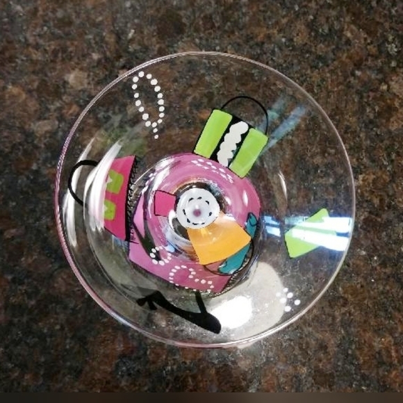 Lolita-'Shopaholic, Too' Retired Martini Glass - Picture 4 of 4